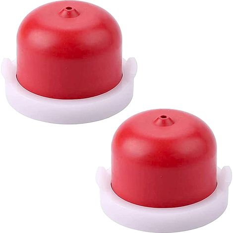 (Lot de 2) 594281 Poires d'amorçage compatibles avec les séries Briggs & Stratton 450E, 500E, 550E, 08P502, 09P6S et 09P7 (Amorceur-Carburateur)