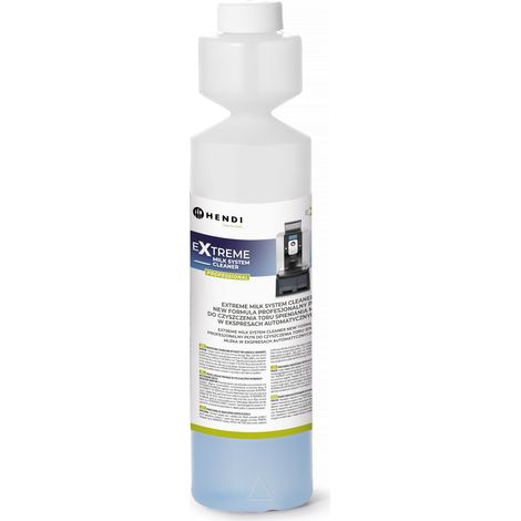 Líquido limpiador para sistemas de espumado de leche en cafeteras, 250 ml - Hendi 976661