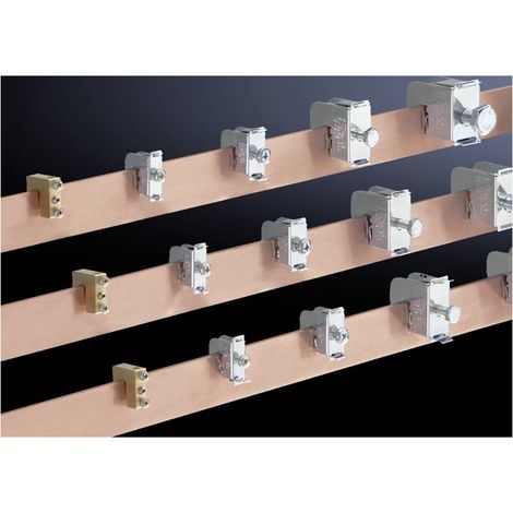 Rittal SV 3454.500 Morsetto di connessione per conduttori Lamiera d'acciaio 15 pz.