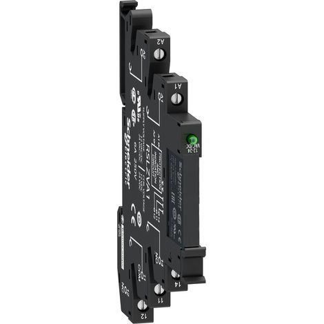 Zelio Relay RSL - relais PCB embrochable monté sur embase - 1OF - 6A - 230VACDC