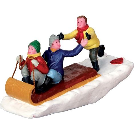 Lemax Toboggan Trouble - Problèmes sur le toboggan du village de Noël