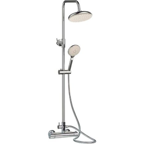 Grifo mezclador Termostar BOET con barra ducha -