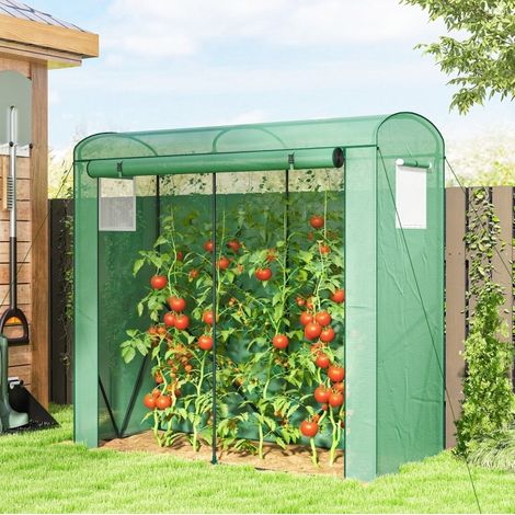 Serra in acciaio 200 x 75 x 188 cm verde con porta avvolgibile DESVIAE