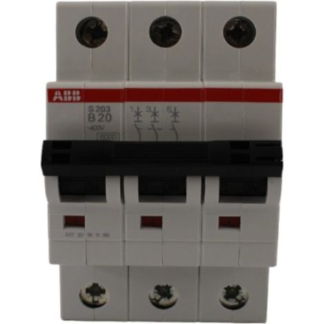 INTERRUTTORE ABB S203-B20 20A (1/3)