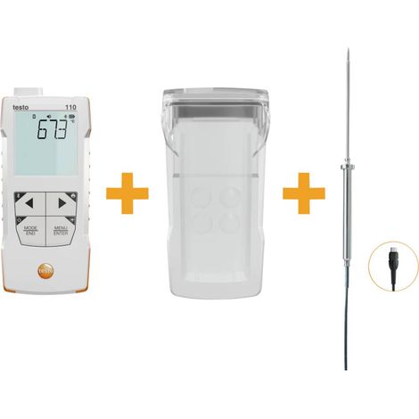 testo 0563 0112 Termometro Campo di misura temperatura -50 fino a 150 °C Conforme HACCP