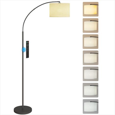 Lampe de table Lampadaire LED orientable avec télécommande (1/5)