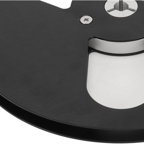 Bobine vide universelle 1/4 7 pouces en alliage d'aluminium pour bande magnétique, pièces machine d'ouverture de disque pour système Nab noir (1/5)