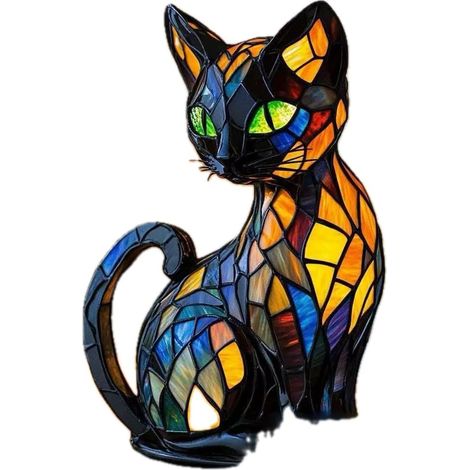 Festberg LeuchtKatze™ – Original Magische LED-Lampe Leucht Katze Dekoratives Katzenlampe Zauberlicht für stimmungsvolle Atmosphäre Katzen- Und Hundeliebhabe (Katze) (1/5)