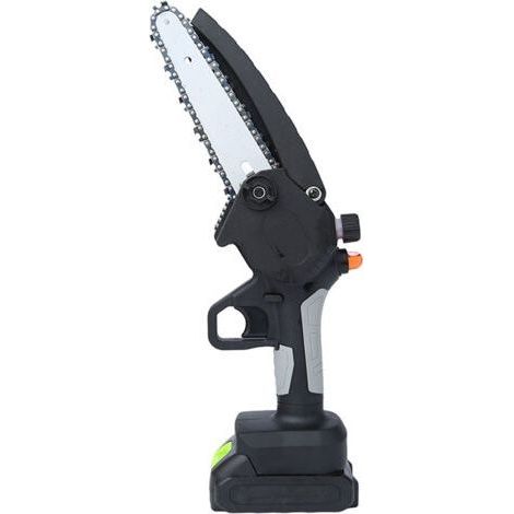 7.8 inch portable chainsaw, handheld electric chainsaw, lithium-ion brushless motor for cutting tree branches and wood. (1/4)