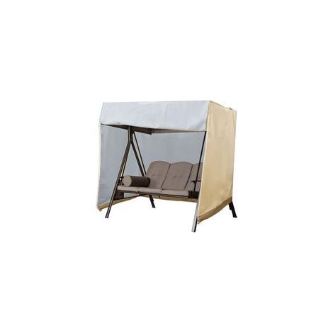 Housse de balancelle de jardin imperméable – Protection anti-UV – Dimensions 160x120x170cm – Conception coupe-vent et facile à nettoyer (1/5)
