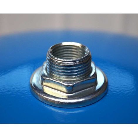 Aquasystem – Réservoir à vessie 100L vertical sous pression 10 bars – Vessie EPDM démontable – Pour pompage d'eau calcaire – Fabrication italienne
