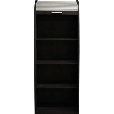 Mömax Rolloschrank Mister Office Schwarz/Weiß (1/5)