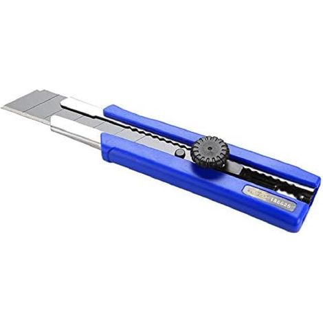 CUTTER CUCHILLA 25 MM SK2H CON BOTÓN DESLIZABLE ALYCO