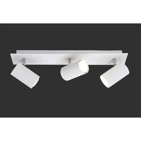 Plafón Trio Marley blanco 48 cm moderno (1/5)