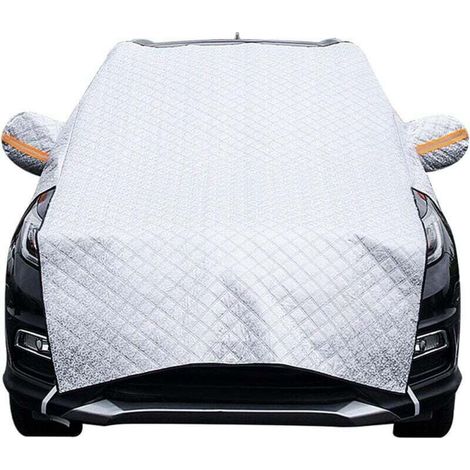 Couverture Pare-Brise Voiture, Bâche Pare Brise Protection Magnétique Couverture Repliable-DOU (1/4)