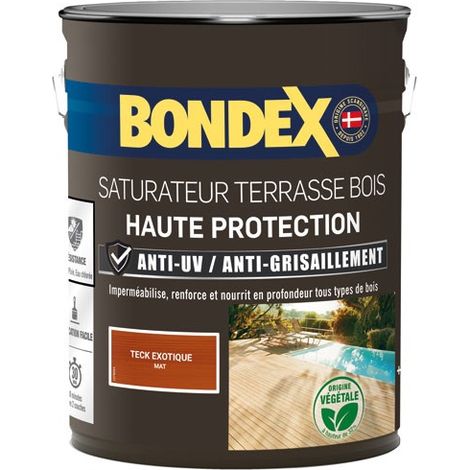 Bondex Saturador Teca Mate 5L para Terraza de Madera