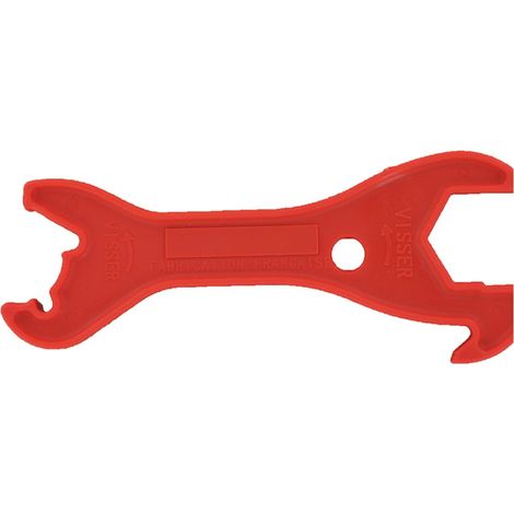 Comap – Clé de serrage multifonction Babaz pour étanchéité gaz – Compatible écrous bouteilles butane et propane – S651091 (1/2)