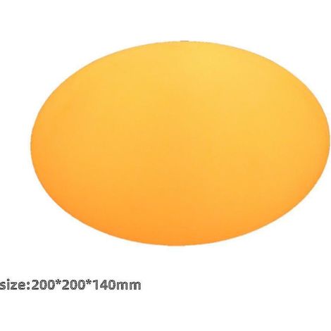 Lampe sur pied LED plate à boule, lampe créative d'extérieur étanche (1/5)