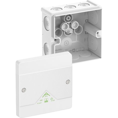 Spelsberg 80410001 Abzweigkasten (L x B x H) 102 x 102 x 57 mm Weiß IP66 1 St.