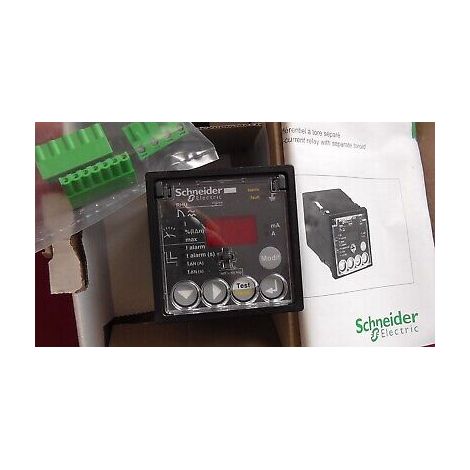 EARTH LEAKAGE , VIGIREX RHU-S , SCHNEIDER 28575 110-130V Relais DIFFERENTIEL