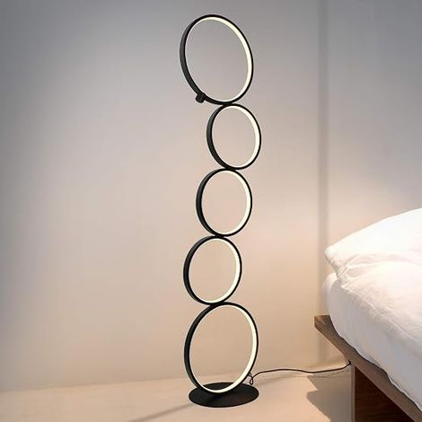 LED dimmable floor lamp modern 32W touch switch (1/5)