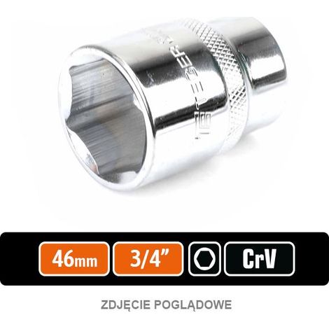 Llave de vaso 3/4" hexagonal 46 mm / teger (1/2)