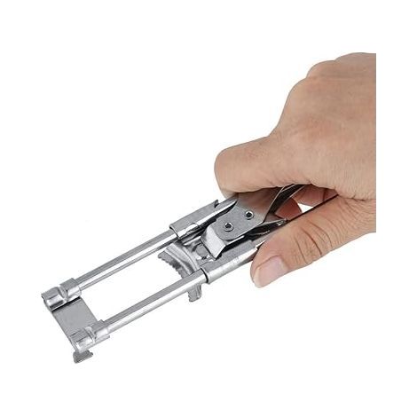 Ouvre-bocal manuel réglable en acier inoxydable, ouvre-boîte, ouvre-bouteille (1/5)