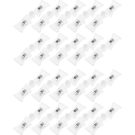Supports en plastique pour étiquettes et panneaux de prix, 20