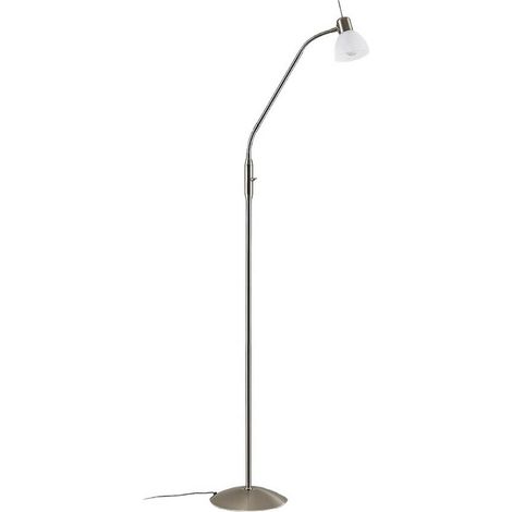 [GEBRAUCHT] B-Ware Lindby Led Stehleuchte Gwendolin Stehlampe Lampe Leuchte Nickelfarben 1 Flammig