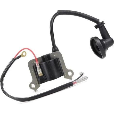 Bobine d'allumage compatible avec les débroussailleuses et tondnesses 40-5, 44-5, 43 cm³ et 52 cm³. (1/5)