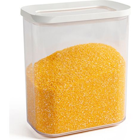 Boîte de rangement alimentaire hermétique garde fraîcheur renforcée multifonction récipient à croquettes 1500 ml pour cuisine (1/4)