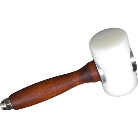 Maillet Nylon Forme t Marteau De Sculpture Pour Travail Cuir Manche Bois Léger (1/5)