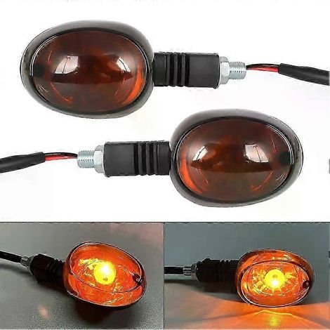 Clignotant de moto pour Buell Blast 2000-2010 et Buell X1 1999-2002 (références : Y0527k et Y0526k). (1/4)