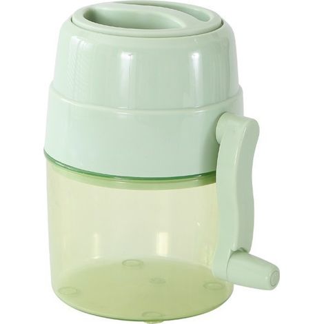 Broyeur à glace - broyeur à glace manuel pour crèmes glacées, smoothies, glace pilée, adapté à une utilisation domestique et extérieure portable (1/5)