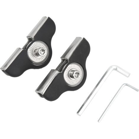 Supports de montage universels pour barre lumineuse de travail, 2 pièces, support de montage LED en acier inoxydable. (1/5)