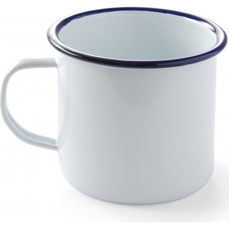 Mug émaillé avec anse, blanc, 520 ml, Hendi 621301 (1/3)