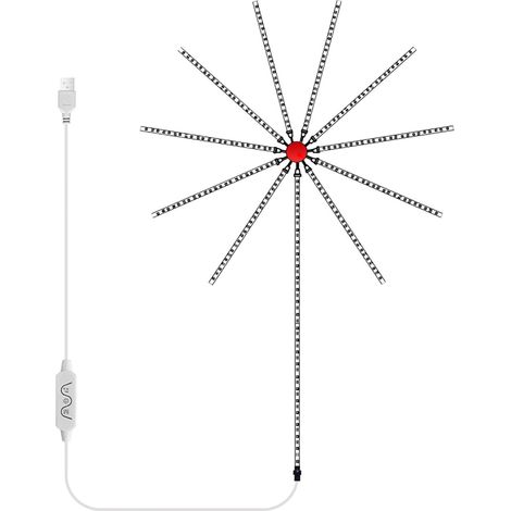 Bandes Lumineuses LED RGB - 1 m - Contrôle Bluetooth App et Télécommande - Synchronisation Sonore - Pour Chambre et Décoration Festive (1/5)