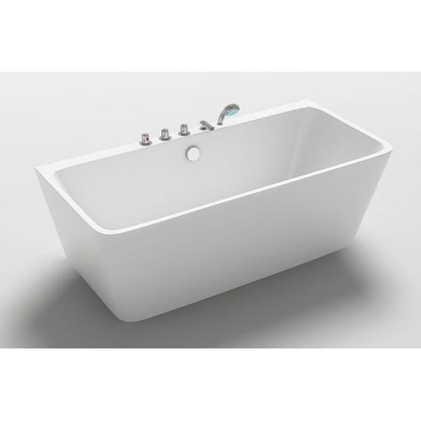 Vasca da bagno moderna freestanding, 170x75x58cm Relpunt Baxi