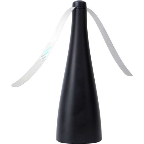 Ventilatore repellente per insetti (2xAA) in ABS nero (1/2)