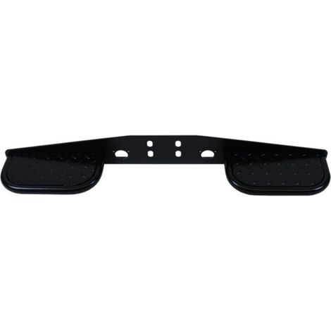 Marchepied double appui pour véhicules utilitaires – Fixation sur platines 4 trous 83x56mm et 2 trous 90mm – Compatible avec attelages standard – GDW