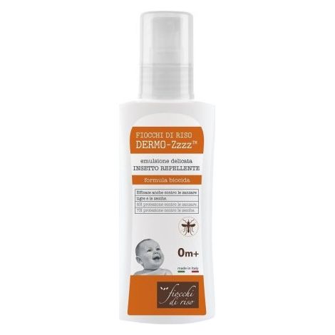Fiocchi di Riso Dermo-Zzzz Emulsión Delicada Repelente de Insectos IR3535® 0 Meses+ 100 ml