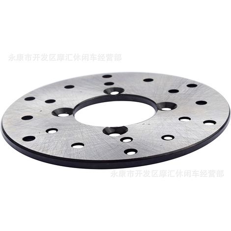 Accessoires pour quad 4x4 : disque de frein avant 110 mm, plaquettes de frein, disque de frein pour quad 50-125 cm³ (1/5)