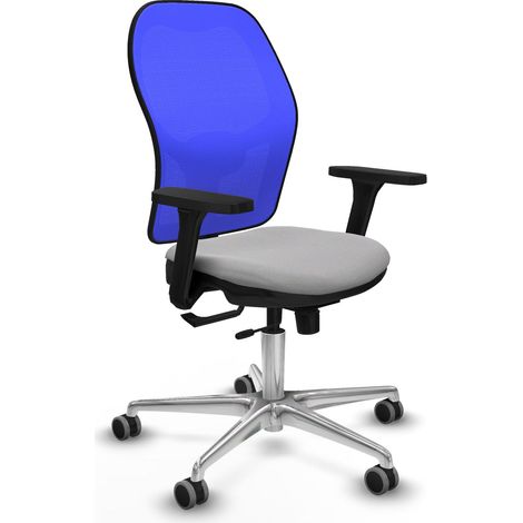 Silla de oficina piqueras y crespo Jorquera azul reposabrazos ajustables (1/2)