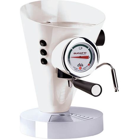 Bugatti Diva Coffee Machine White (1/4)