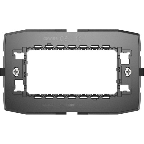 SUPPORT RECTANGULAIRE 4P EGO SMART GEWISS GW16804N