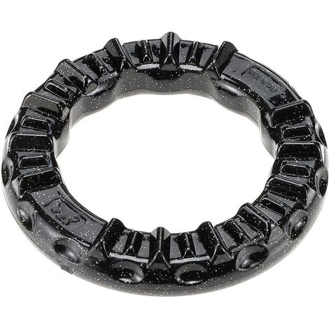 Ferplast SMILE Anneau Jouet dentaire pour chien, anneau Ferplast Smile de taille moyenne pour l'hygiène bucco-dentaire. Saveur de viande. A remplir avec des croquettes ou des snacks.. Variante M - Mis (1/5)