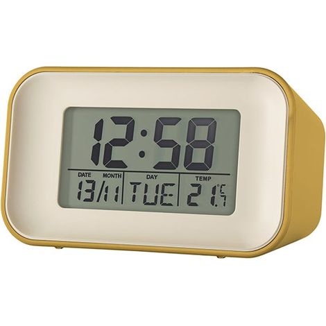Acctim Alta Alarm Clock Mustard (1/4)