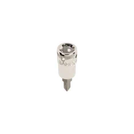BAHCO - Douilles tournevis 1/4" pour vis Phillips avec solution en 4 points