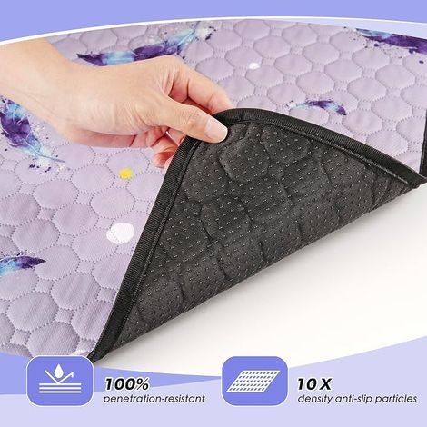 Washable Dog Sanitary Pads for Dogs, Reusable Absorbent and Waterproof Dog Sanitary Pads for Puppy Training (1/4)