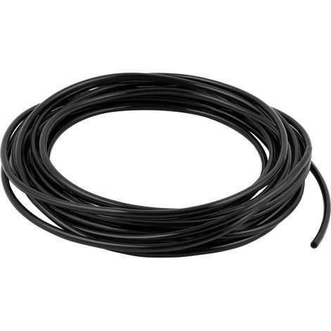 sourcingmap Tuyau Air Comprimé 4 x 2.5mm Pneumatique Compresseur Air PU Tuyau Tube Durite 6m Noir (1/2)